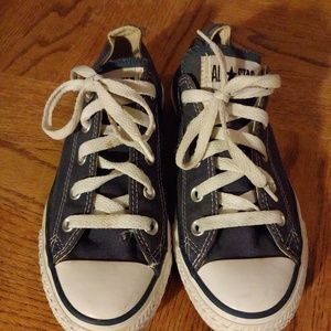 Converse Wonens size 6 blue low tops All Stars